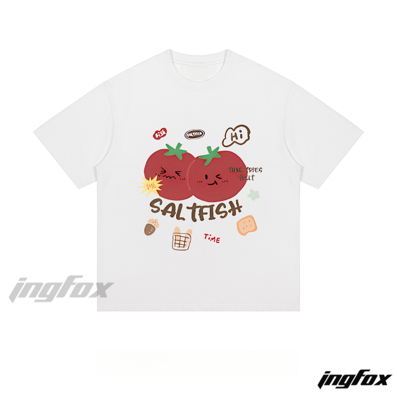 Cute Tomato Collage - Loose Fit Short Sleeve T - Shirt