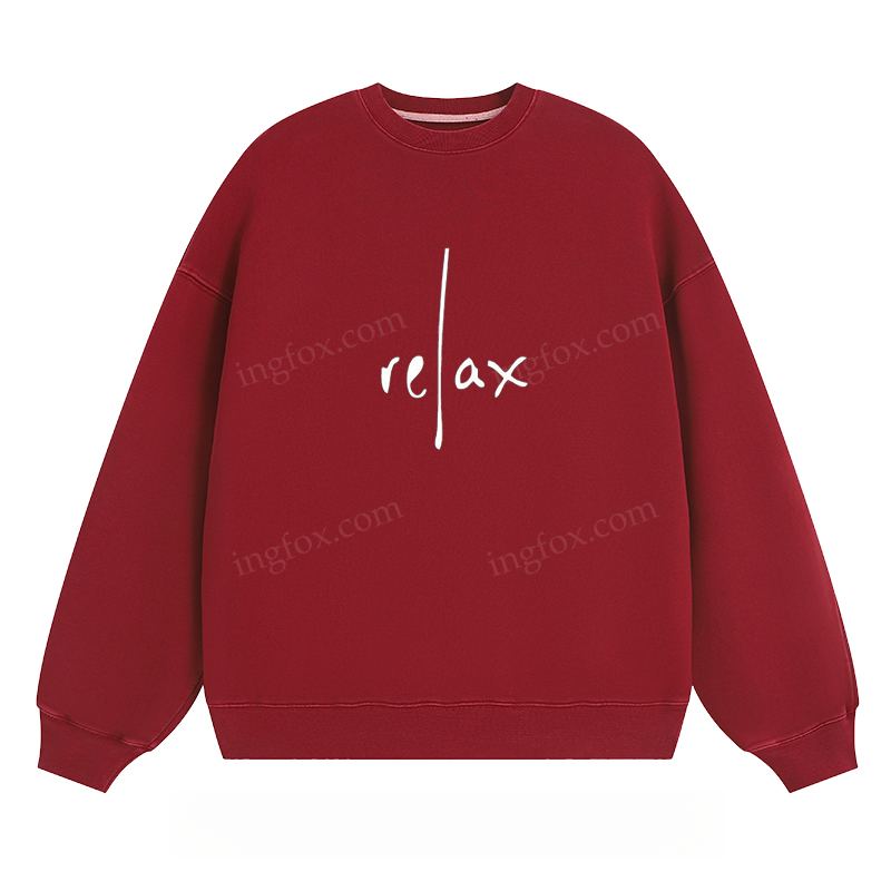 Relax - Classic Unisex Fit Crewneck Sweatshirt