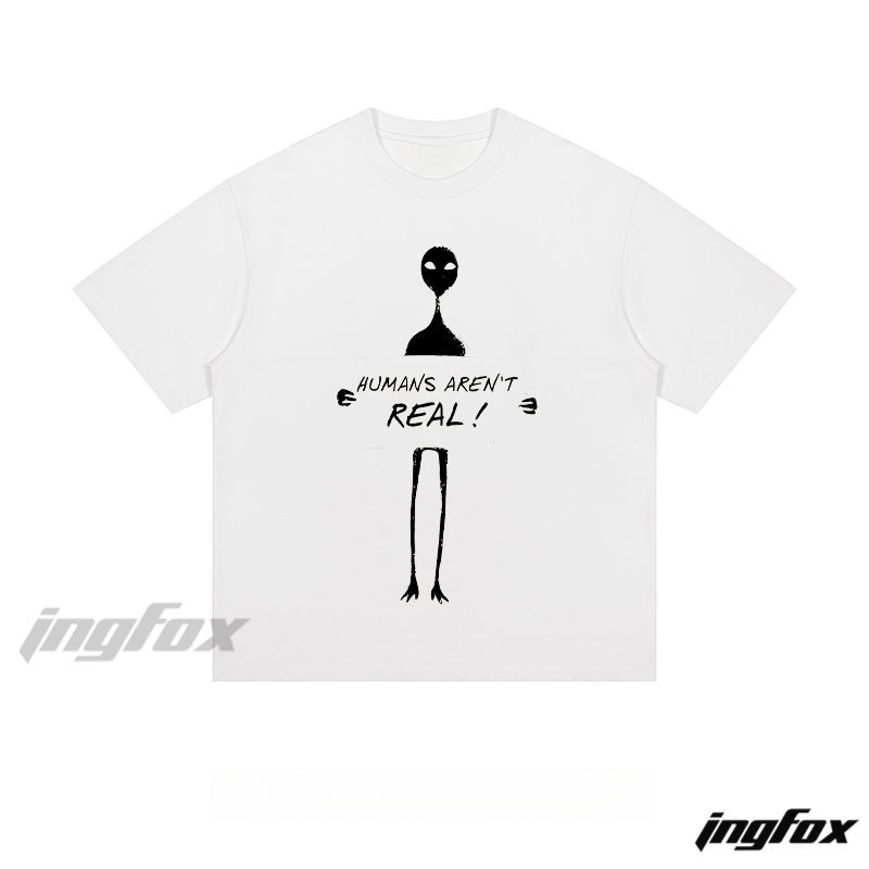 Alien Conspiracy - Loose Fit Short Sleeve T - Shirt