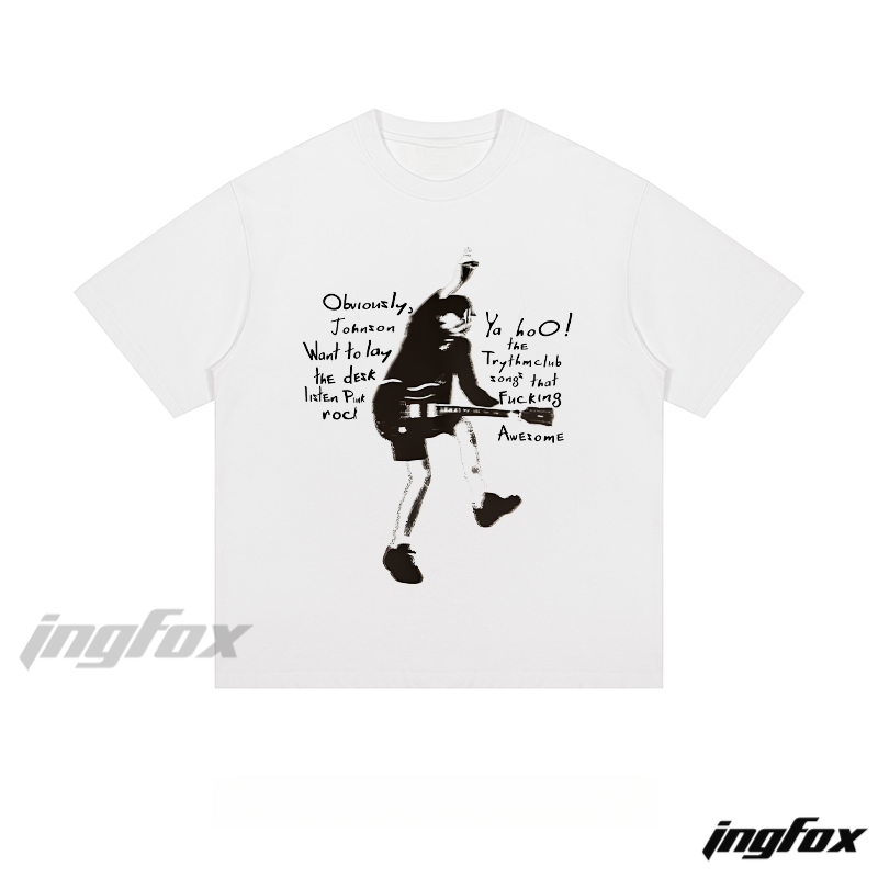 Rock Energy - Loose Fit Short Sleeve T - Shirt