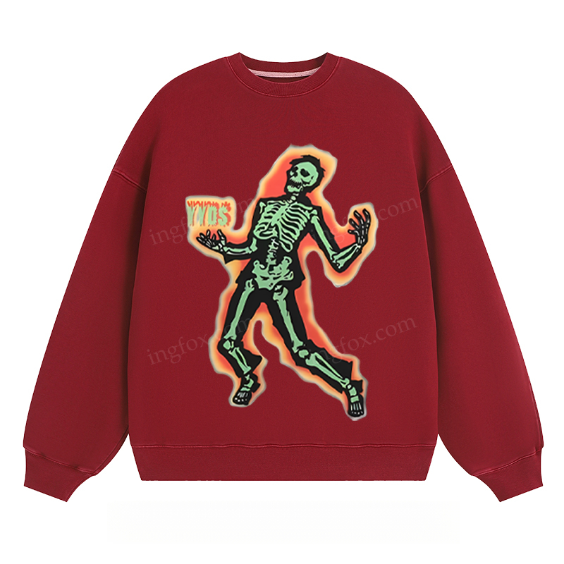 Skeleton Graphic - Classic Unisex Fit Crewneck Sweatshirt