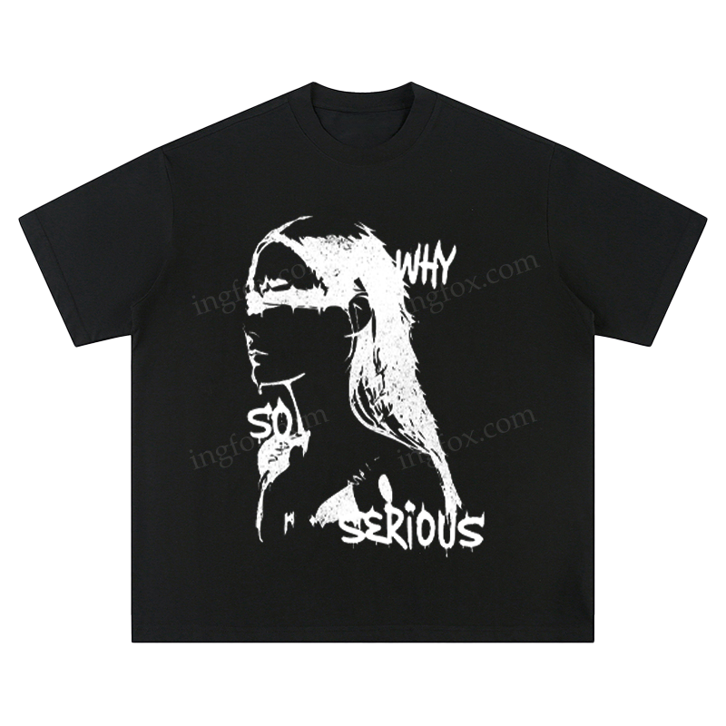 "Why So Serious" Graphic - Unisex Fit Short Sleeve T - Shirt