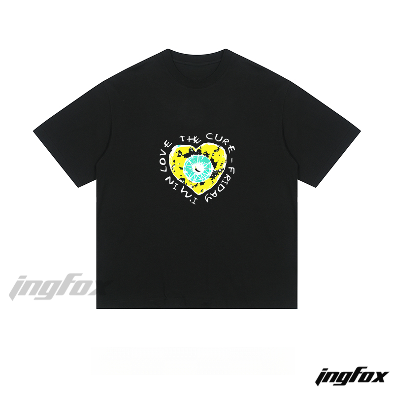 The Cure Tribute - Loose Fit Short Sleeve T - Shirt
