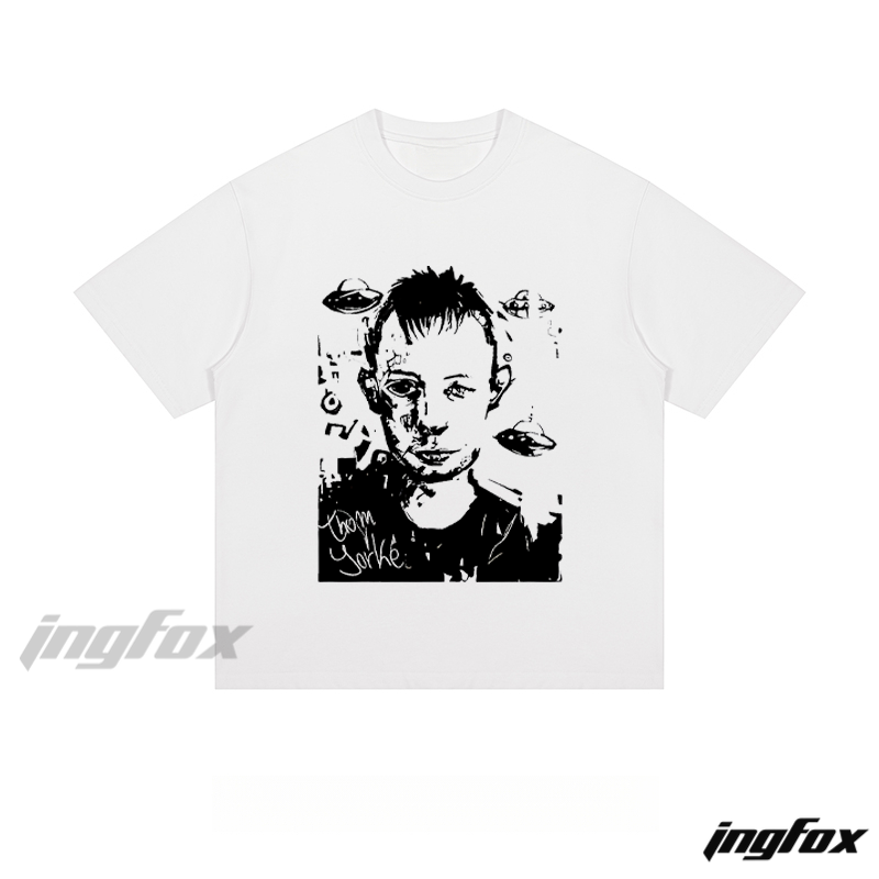 Thom Yorke Tribute - Loose Fit Short Sleeve T - Shirt