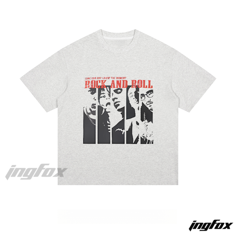 Rock Tribute - Loose Fit Short Sleeve T - Shirt