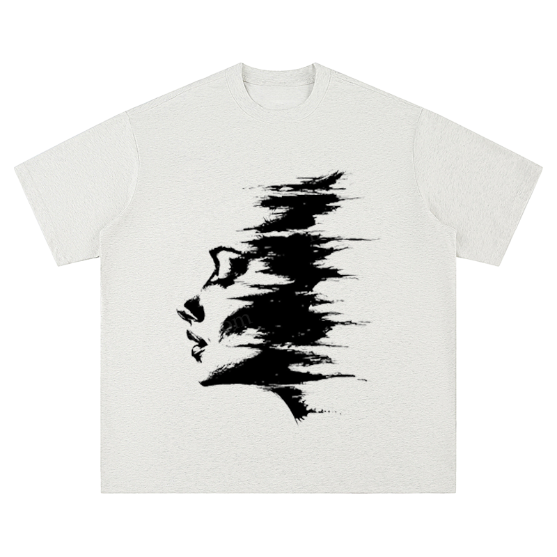 Abstract Face - Unisex Fit Short Sleeve T - Shirt