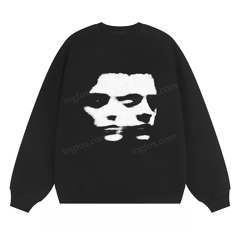 Abstract Double - Face Graphic - Classic Unisex Fit Crewneck Sweatshirt
