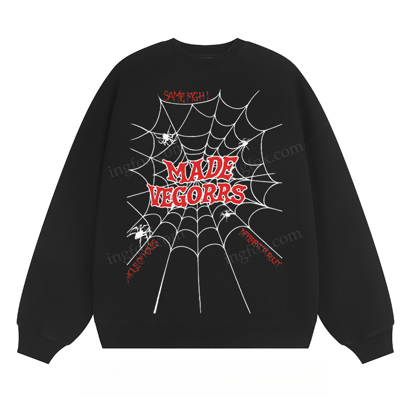 "MADE VEGORRS" Spider Web - Classic Unisex Fit Crewneck Sweatshirt