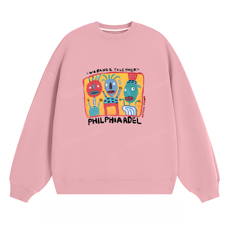 "WE DANCE TOGETHER" - Classic Unisex Fit Crewneck Sweatshirt