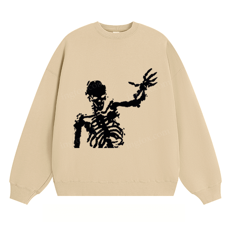 Skeleton Graphic - Classic Unisex Fit Crewneck Sweatshirt