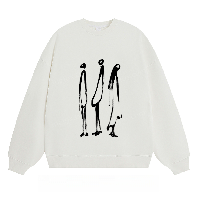 Abstract Figures - Classic Unisex Fit Crewneck Sweatshirt