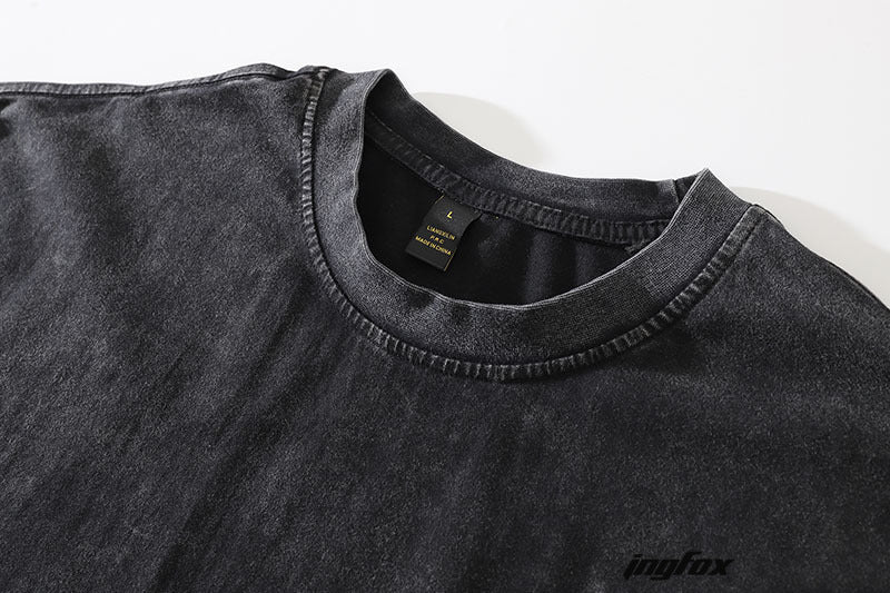 Seek Discomfort - Vintage Washed Oversized T - Shirt
