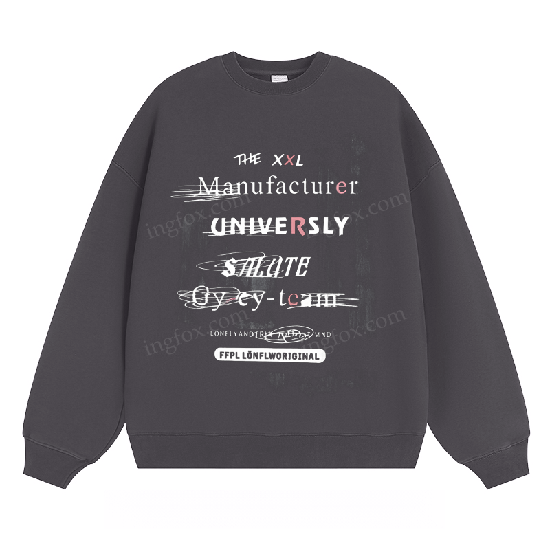 Graffiti Text - Classic Unisex Fit Crewneck Sweatshirt