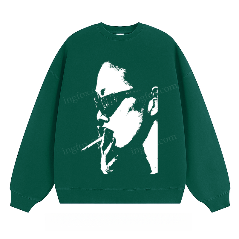 Cool Guy Graphic - Classic Unisex Fit Crewneck Sweatshirt