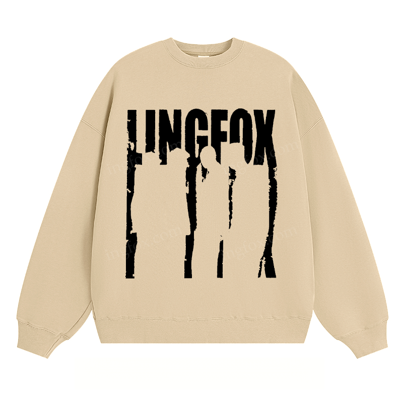 LINGFOX Silhouette - Classic Unisex Fit Crewneck Sweatshirt