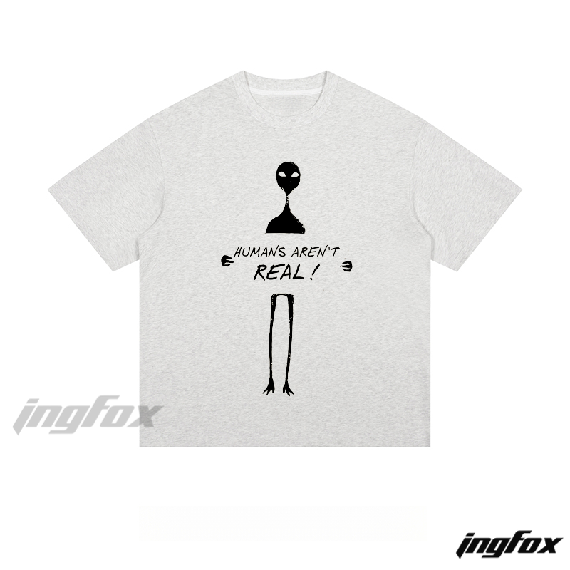 Alien Conspiracy - Loose Fit Short Sleeve T - Shirt
