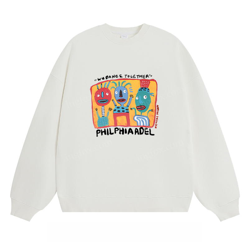 "WE DANCE TOGETHER" - Classic Unisex Fit Crewneck Sweatshirt