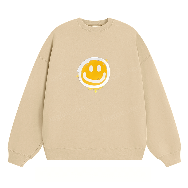 Smiley Face - Classic Unisex Fit Crewneck Sweatshirt