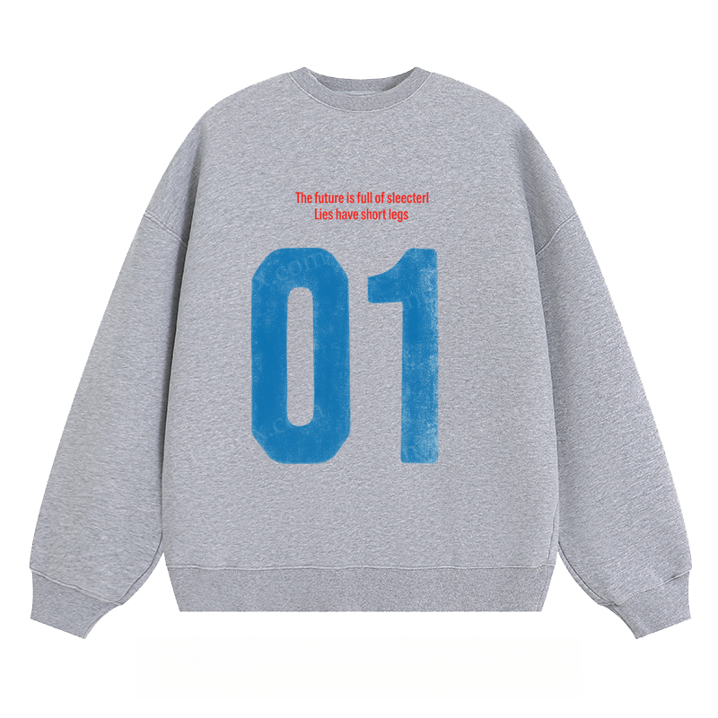 Number 01 - Classic Unisex Fit Crewneck Sweatshirt