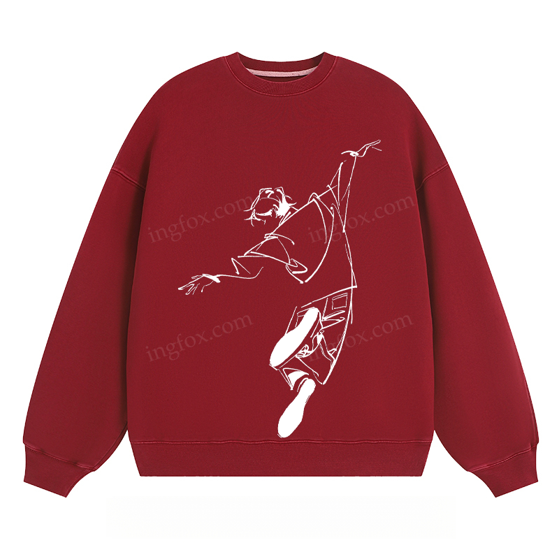 Dynamic Sketch - Classic Unisex Fit Crewneck Sweatshirt