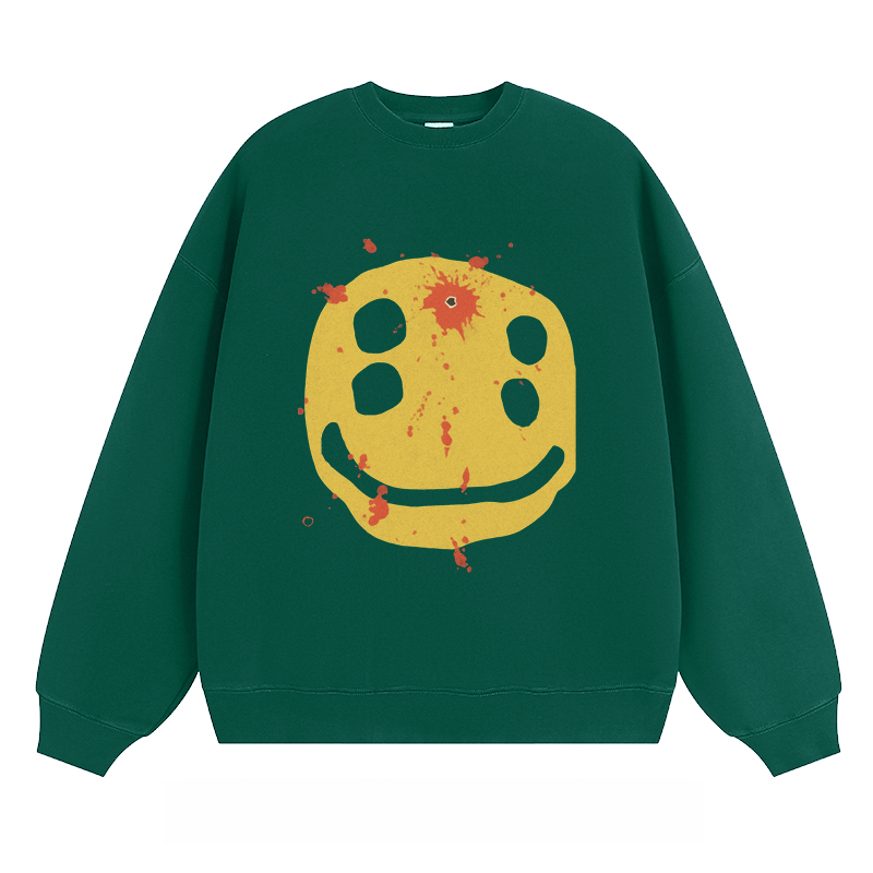 Smiley Splatter - Classic Unisex Fit Crewneck Sweatshirt
