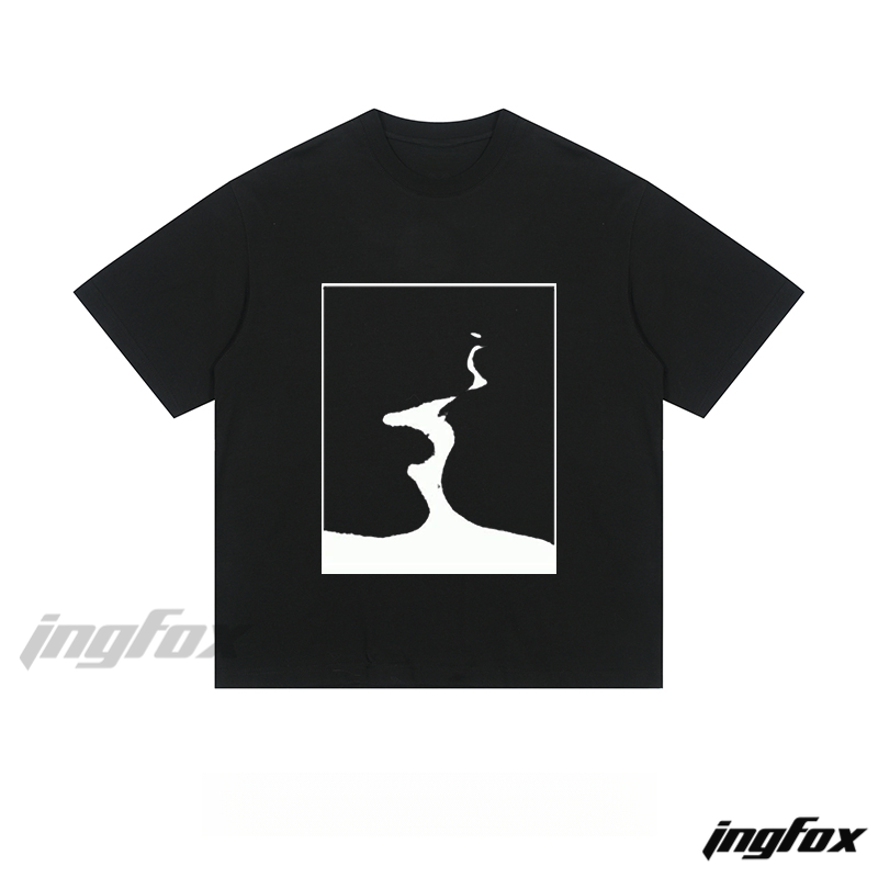 Minimalist Silhouette - Loose Fit Short Sleeve T - Shirt