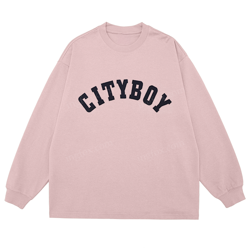Cityboy - Classic Unisex Fit Cotton Long Sleeve Tee