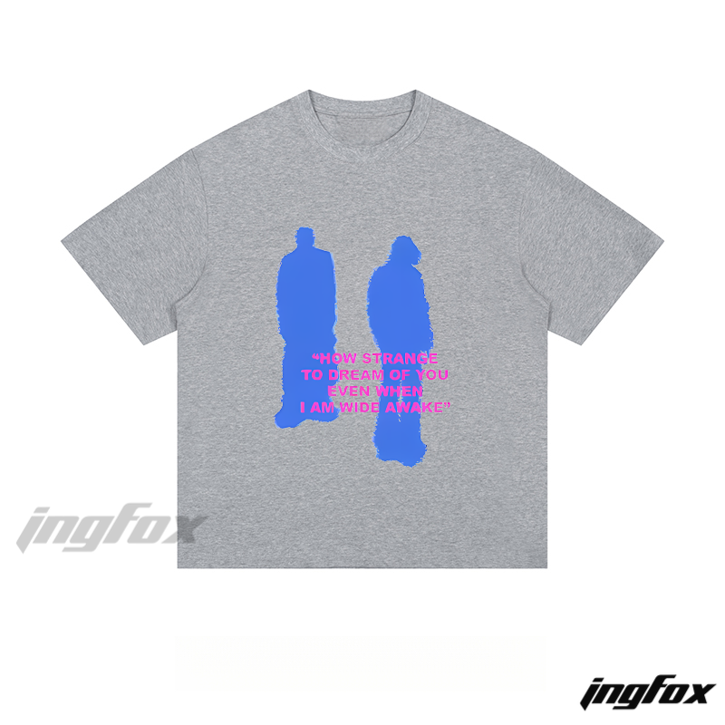 Dreamy Silhouette & Quote - Loose Fit Short Sleeve T-Shirt
