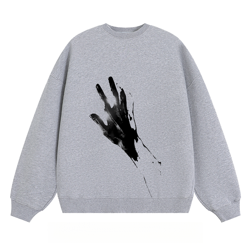 Artistic Hand Graphic - Classic Unisex Fit Crewneck Sweatshirt