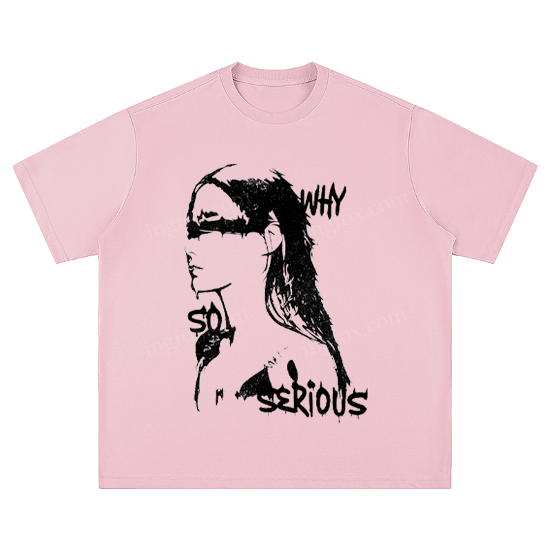 "Why So Serious" Graphic - Unisex Fit Short Sleeve T - Shirt