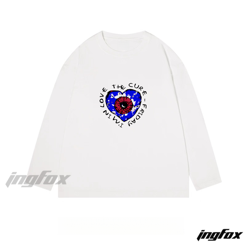 "The Cure" - Themed Classic Cotton Long Sleeve Tee