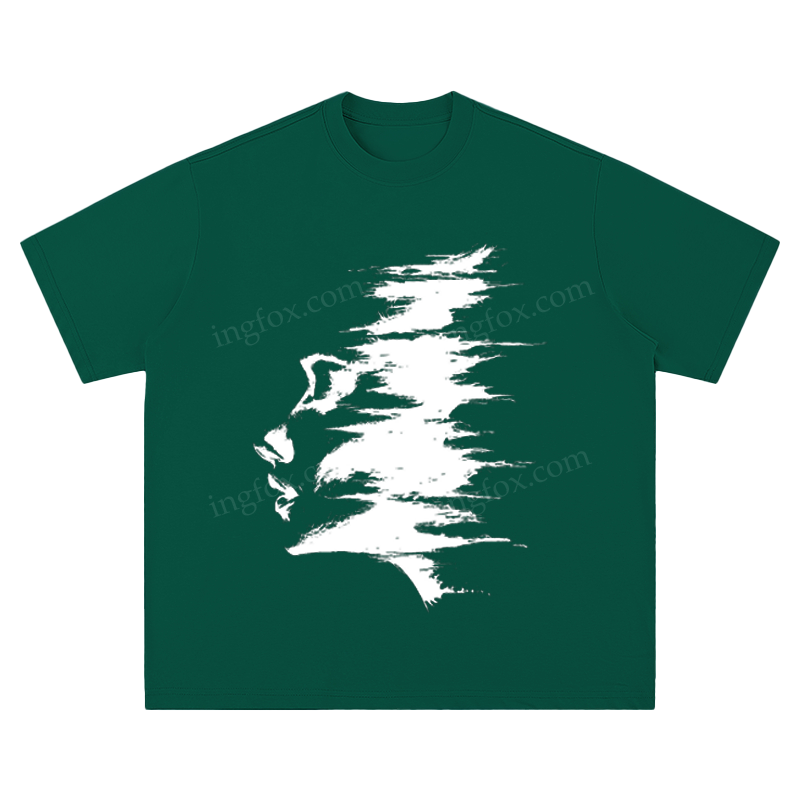 Abstract Face - Unisex Fit Short Sleeve T - Shirt