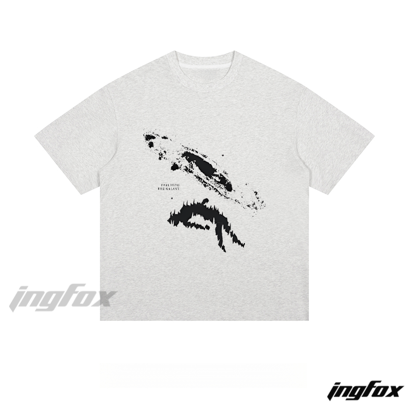 Abstract Galaxy - Loose Fit Short Sleeve T - Shirt