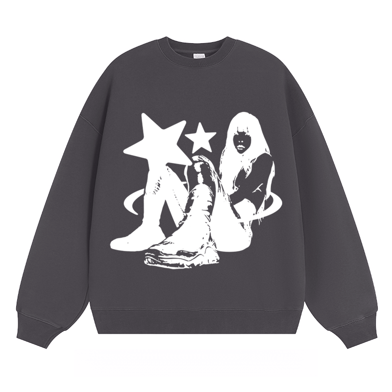 Star & Figure - Classic Unisex Fit Crewneck Sweatshirt