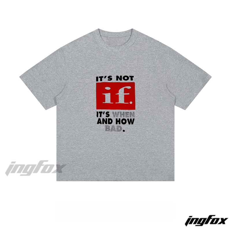 Risk Awareness - Loose Fit Short Sleeve T - Shirt