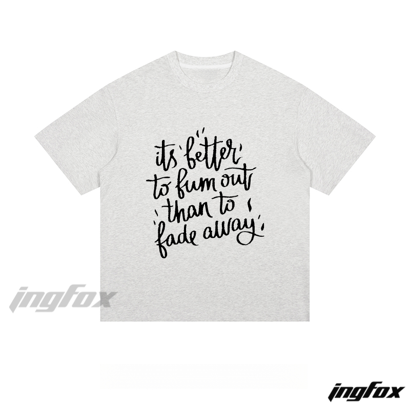 Rock Quote - Loose Fit Short Sleeve T - Shirt