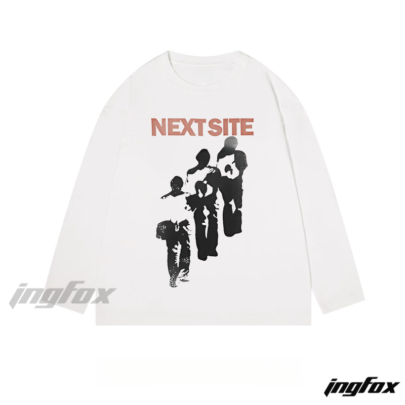 Next Site Figure - Classic Cotton Long Sleeve Tee
