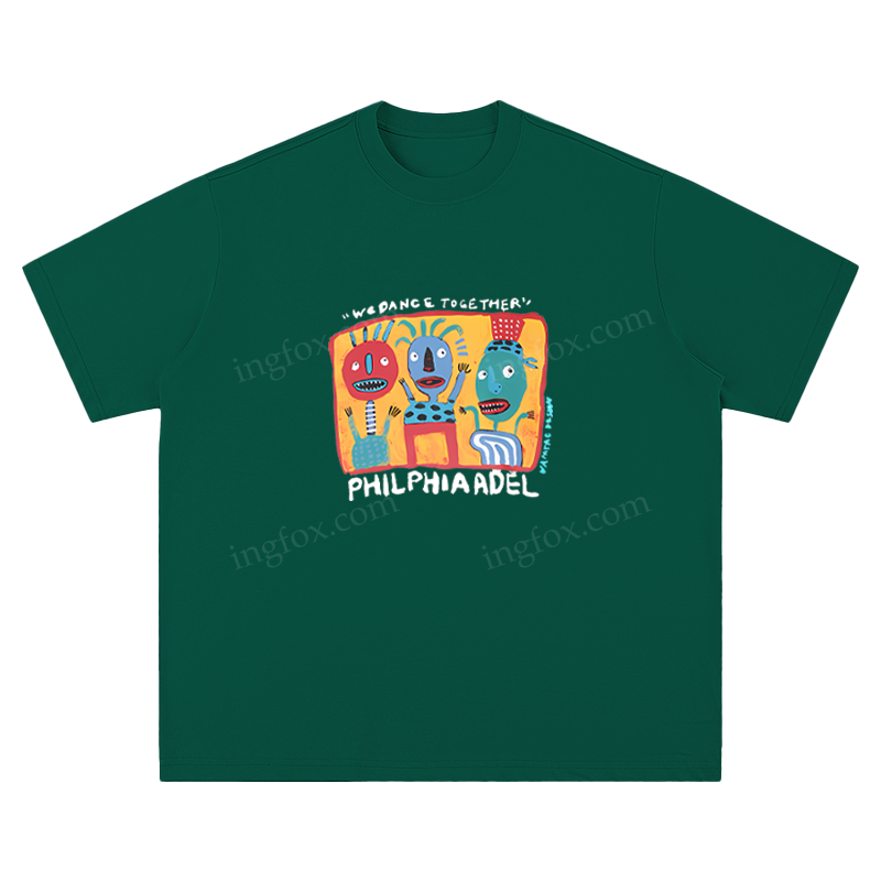 "We Dance Together" Art Print - Unisex Fit Short Sleeve T - Shirt