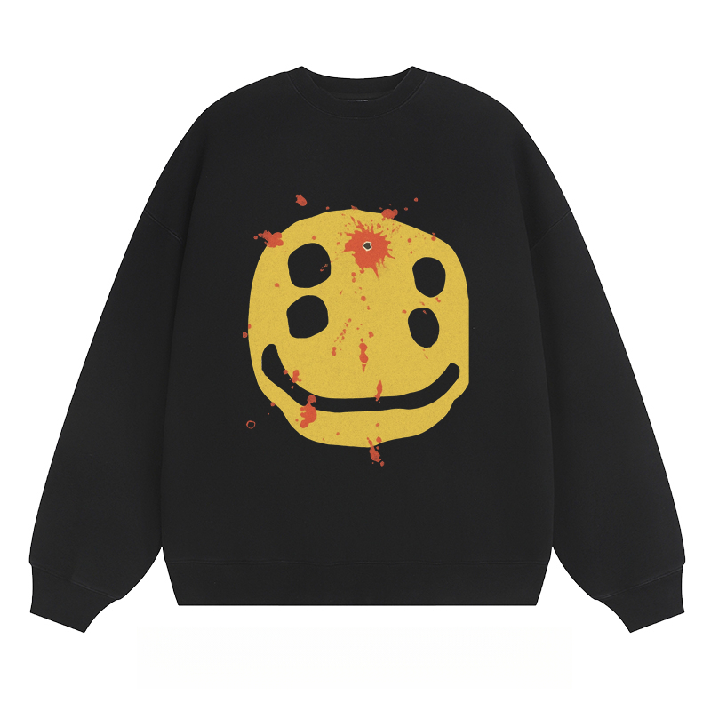 Smiley Splatter - Classic Unisex Fit Crewneck Sweatshirt