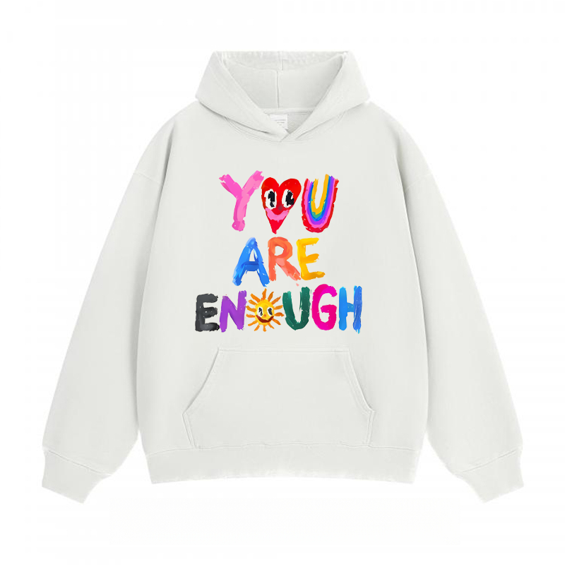 "You Are Enough" - Classic Unisex Fit Hoodie