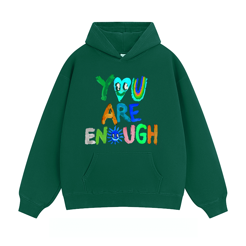 "You Are Enough" - Classic Unisex Fit Hoodie
