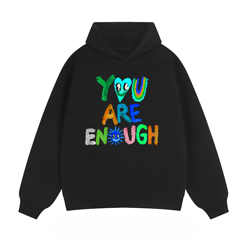"You Are Enough" - Classic Unisex Fit Hoodie