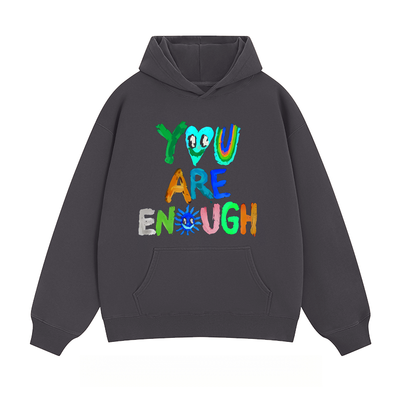 "You Are Enough" - Classic Unisex Fit Hoodie