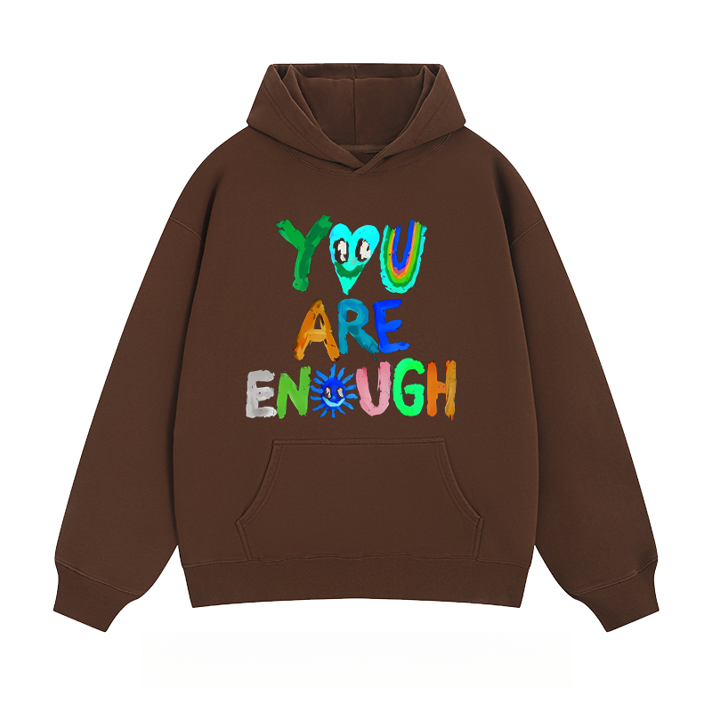 "You Are Enough" - Classic Unisex Fit Hoodie