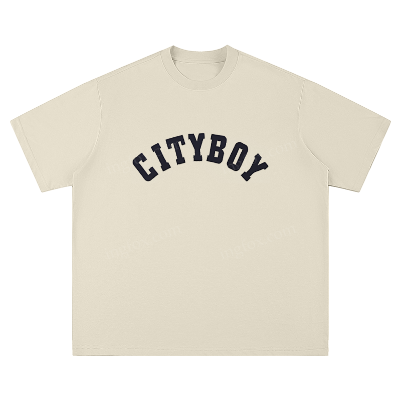 "Cityboy" Slogan - Unisex Fit Short Sleeve T - Shirt