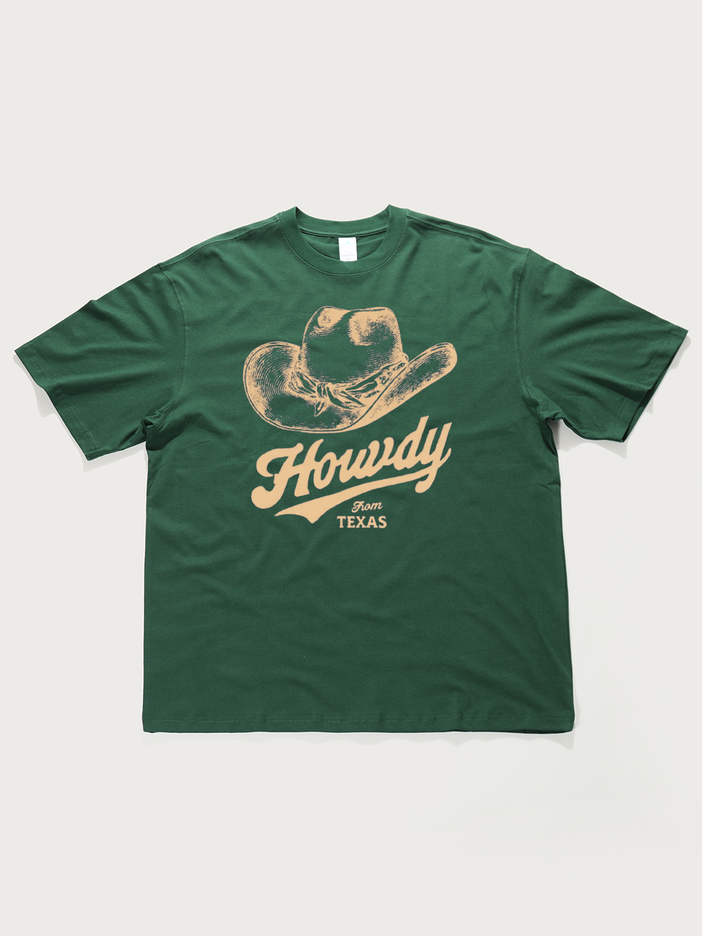 Howdy From Texas - Unisex Retro Cotton Short Sleeve T-Shirt