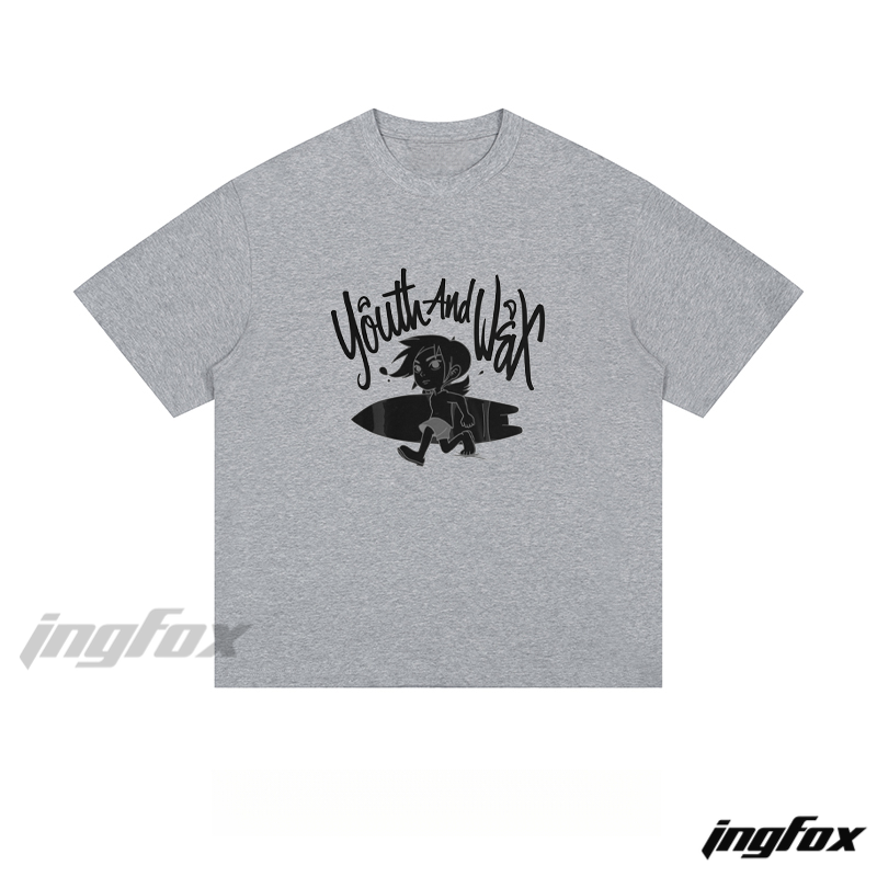 Youth And Wax Cartoon - Loose Fit Short Sleeve T-Shirt