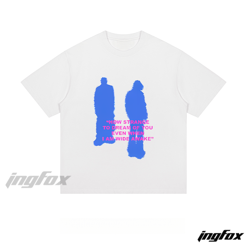 Dreamy Silhouette & Quote - Loose Fit Short Sleeve T-Shirt