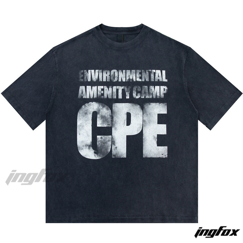 ENVIRONMENTAL AMENITY CAMP - Short Sleeve Loose Fit T-shirt