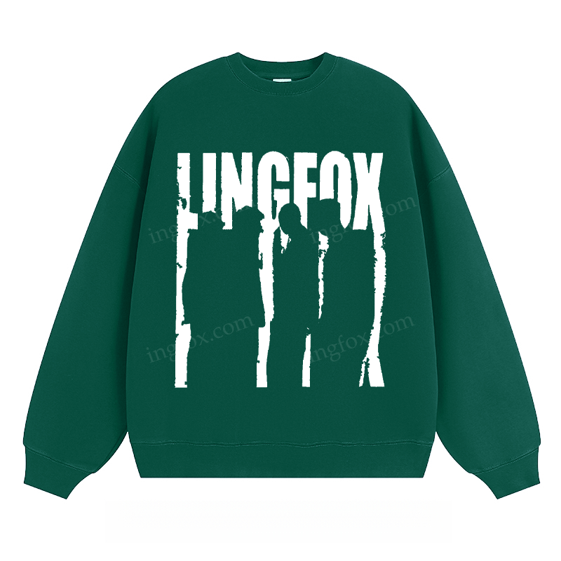 LINGFOX Silhouette - Classic Unisex Fit Crewneck Sweatshirt